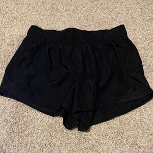 Athletic Works Women's Jet Black Sports Shorts